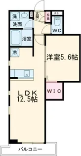 KLEIS前橋本町【3階】の間取り