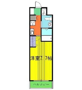 プライムレジデンス市川【5階】の間取り