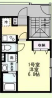 ベイルームプレミア橋本【2階】の間取り