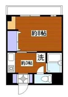 グレイス大倉山【1階】の間取り