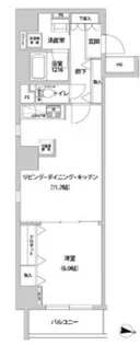 東京都文京区関口1【マンション】の間取り