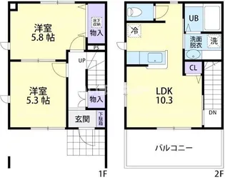 ローズ・ドミールの間取り