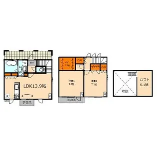 東京都武蔵野市吉祥寺北町3【一戸建】の間取り