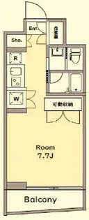 FLAT S【3階】の間取り