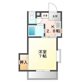 パディコート(ゼロ賃貸)【2階】の間取り