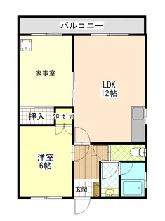 オレンジハイツ【3階】の間取り