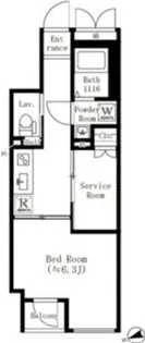 CREATIF池袋本町【5階】の間取り