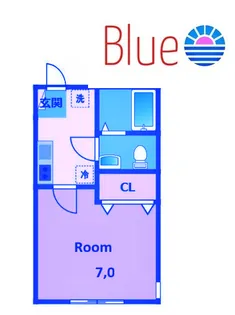 ハッピーヒルズ長後【1階】の間取り