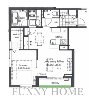 東京都目黒区緑が丘2【アパート】の間取り