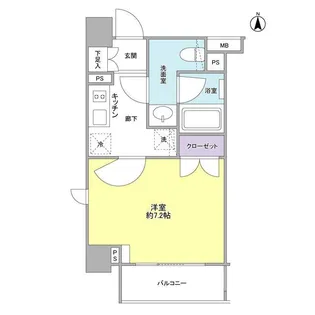 ROTIS COURT【3階】の間取り