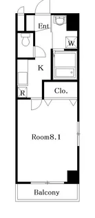 フリーデンST【8階】の間取り