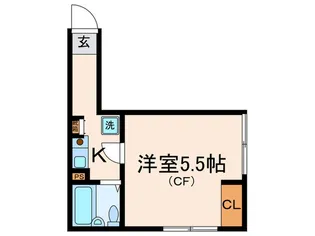 スカイコ-ト武蔵小杉第5【3階】の間取り