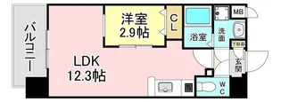 福岡県北九州市小倉北区片野4【マンション】の間取り