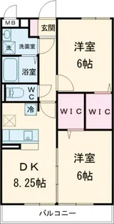 コンフォール瑞江VI【1階】の間取り