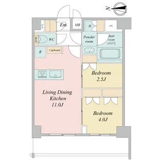 LIME RESIDENCE KAWAGUCHI EAST【8階】の間取り