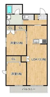 Pastoral武蔵新城【2階】の間取り