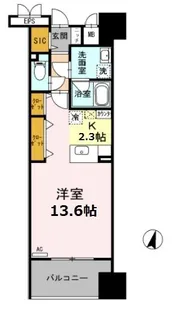 ロイヤルパークスシーサー南千住【5階】の間取り