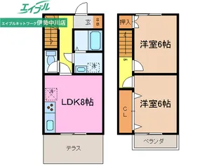 SAKURA TERRACE【1階】の間取り