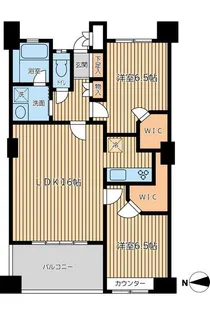 東京都世田谷区南烏山2【マンション】の間取り