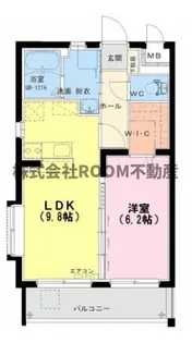 ソレイユコート【4階】の間取り