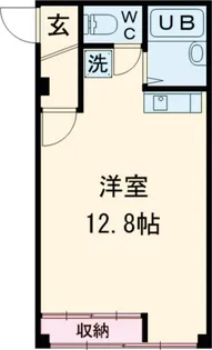 コーポイーストK【2階】の間取り