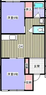 セイシェル伊豆高原【1階】の間取り