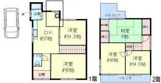 兵庫県神戸市垂水区千鳥が丘2【一戸建】の間取り