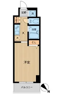 東京都千代田区東神田3【マンション】の間取り