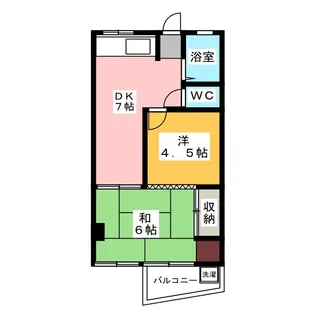 平松ビル【7階】の間取り