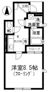 東京都板橋区双葉町【アパート】の間取り