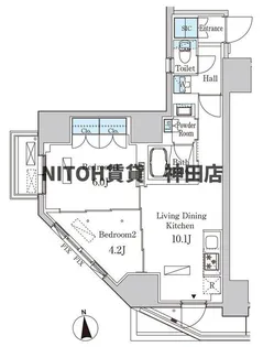 東京都千代田区神田須田町2【マンション】の間取り