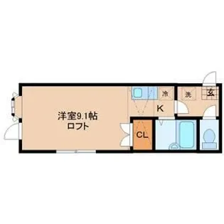 サンシャレイ幸町【1階】の間取り