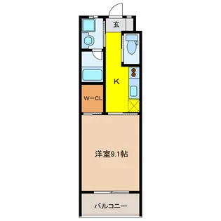 UTOPIA 36【4階】の間取り