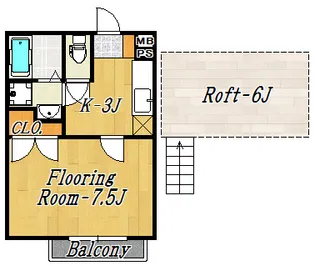レアリゼ【2階】の間取り