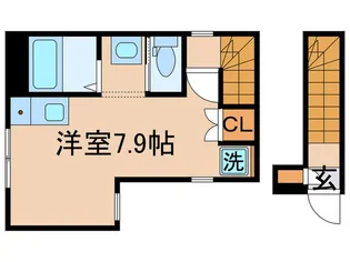 ベレガンス船橋VII【2階】の間取り
