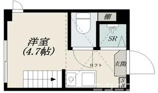 ハーモニーテラス野方【2階】の間取り