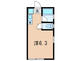 ガ-デンハウス【1階】の間取り