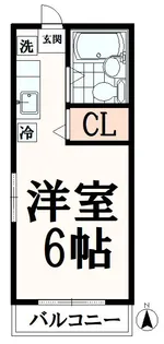 中屋ビル【2階】の間取り