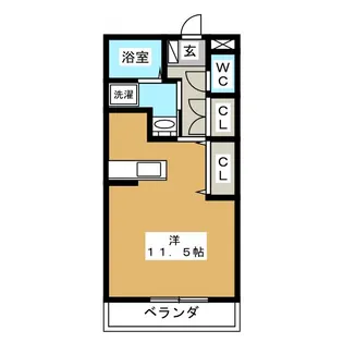 ボナール・キク【2階】の間取り