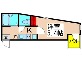 フォレノワール【3階】の間取り