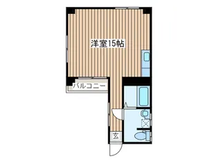 アクアロードビル【3階】の間取り