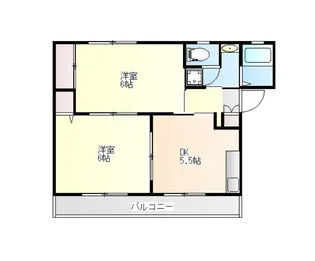 フレグランスOII【1階】の間取り