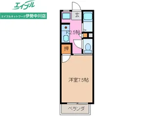 ベルカーサ【2階】の間取り