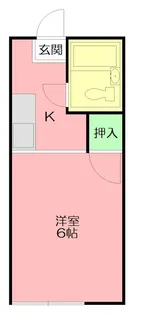 ベルハイツ【1階】の間取り