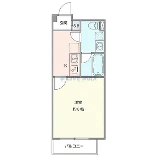 LUCENT COURT代々木上原【4階】の間取り