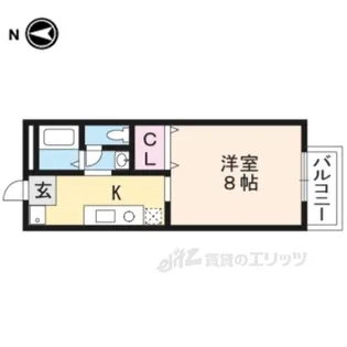 フォーブルTANAKA2【1階】の間取り