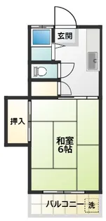 カーサ桜上水【2階】の間取り