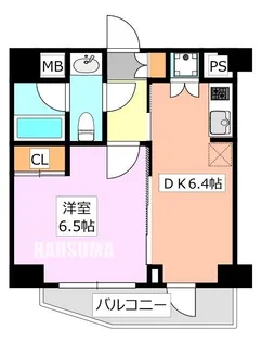 サンパレス駒込壱番館【3階】の間取り