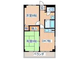 サンライズ加藤【3階】の間取り