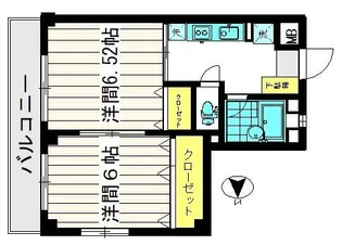 アヴニール【2階】の間取り
